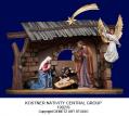  Small Christmas Nativity Stable by "Kostner" in Wood 